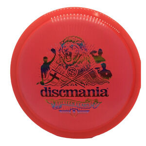 NEW Discmania 177g C-Line MD1 15 Year Anniversary RED Rainbow Stamp